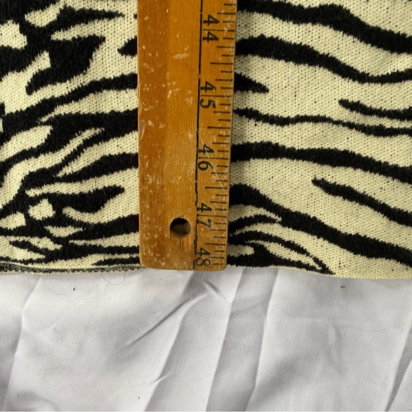 Proenza Schouler White Label Sleeveless Dress Midi Length Animal Print Designer - Picture 3 of 6